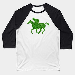 Horse Racing Baseball T-Shirt